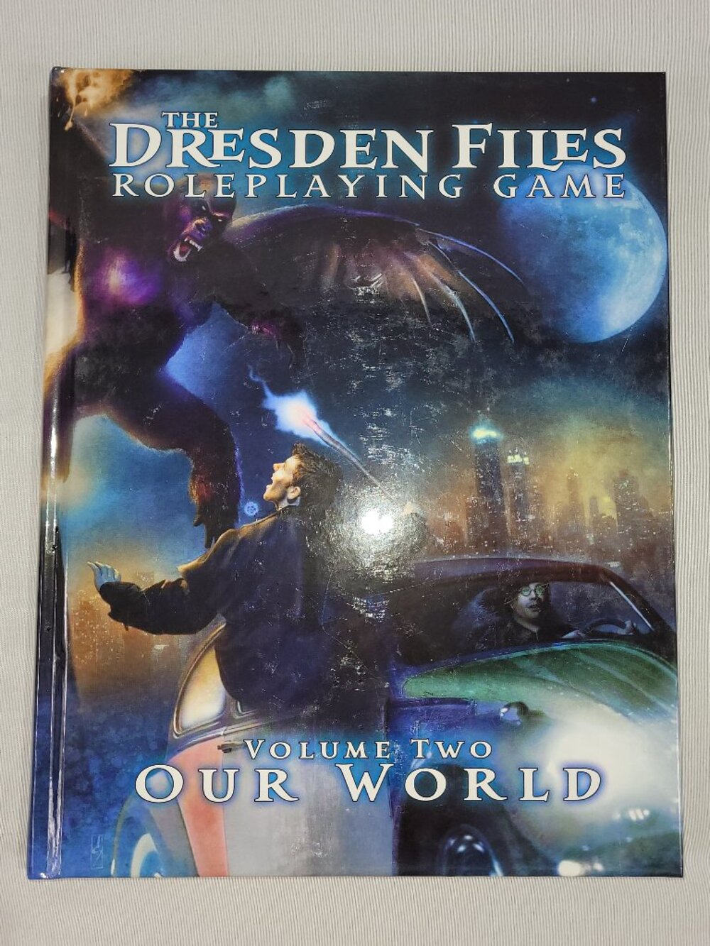 Dresden Files Volume 2 Our World Handbook RPG Hardcover Game Book Manual